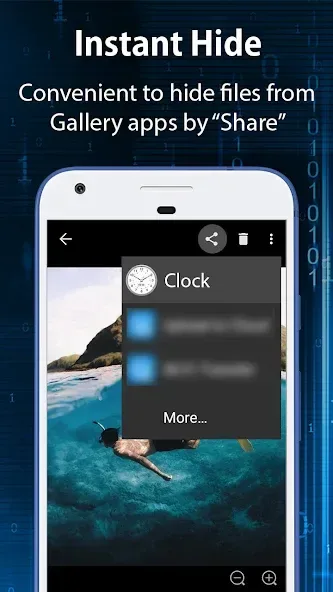 Clock Vault-Hide Photos,Videos 3