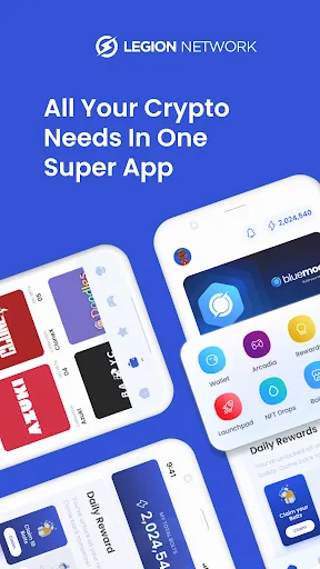 Legion Network Crypto SuperApp 3
