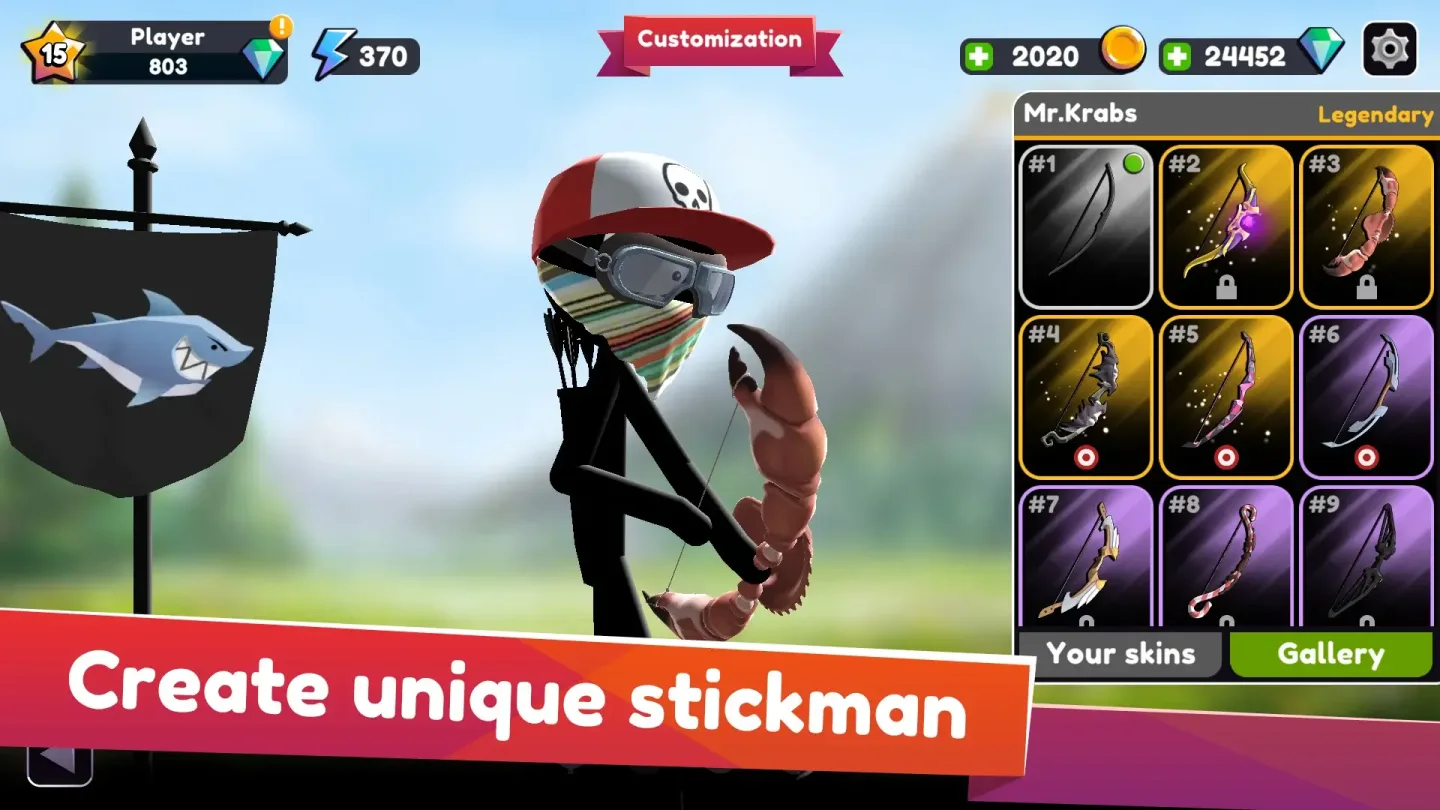 Stickman Archer Online 2