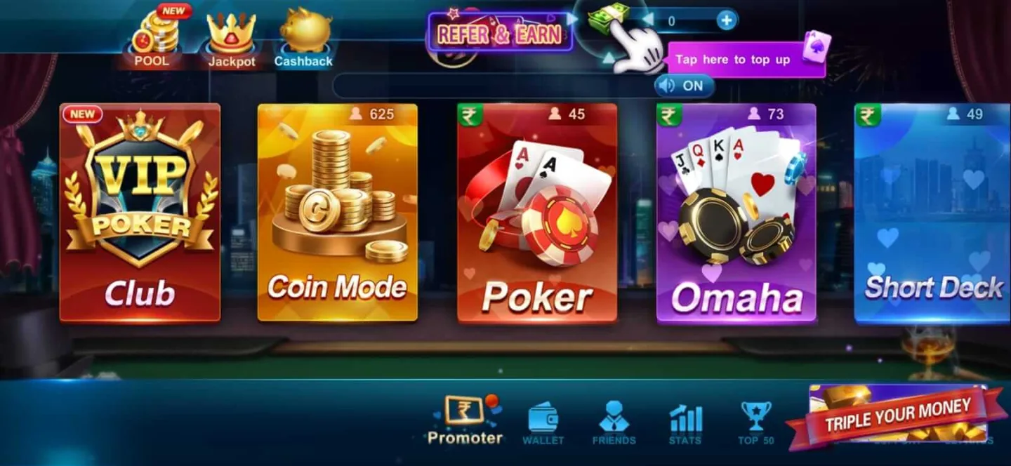 Mojoo Poker Pool 1