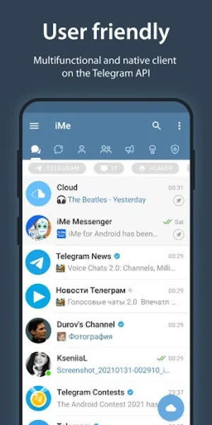 iMe Messenger & Crypto Wallet 5