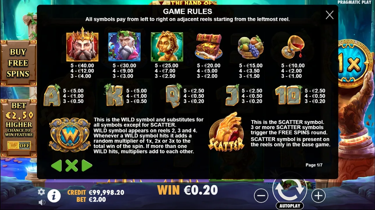 The Hand of Midas Slot Casino 3