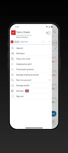 Deriv cTrader APK 4