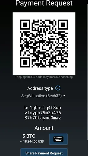 Mycelium Bitcoin Wallet 1
