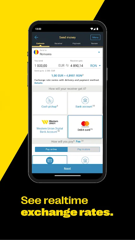 Western Union Send Money 5