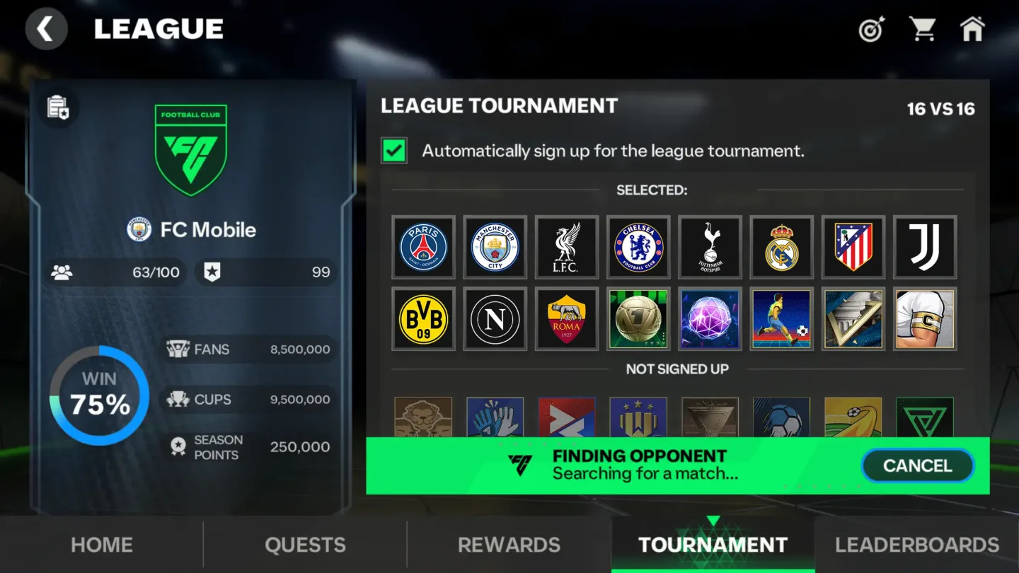 EA SPORTS FC™ MOBILE BETA 3