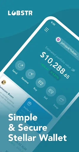 LOBSTR: Buy XLM & Crypto 1