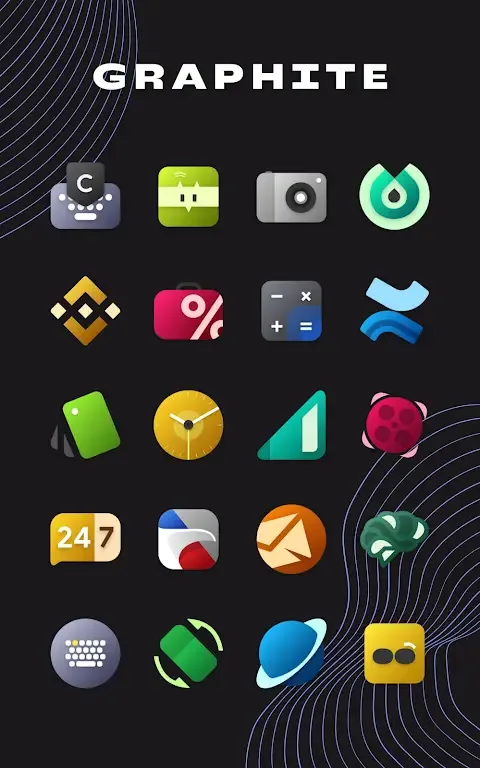 Graphite Icon Pack v2.5.8 3