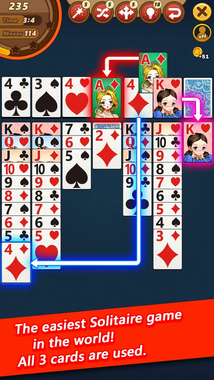 Model Solitaire : Klondike 4