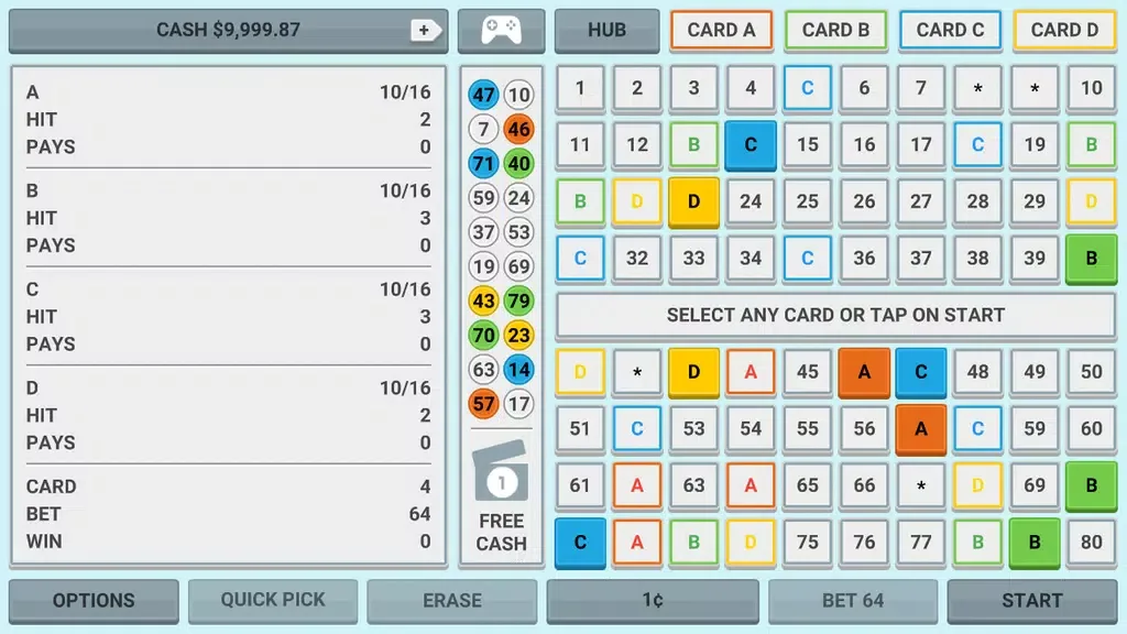Colorful Keno: Casino Game 1