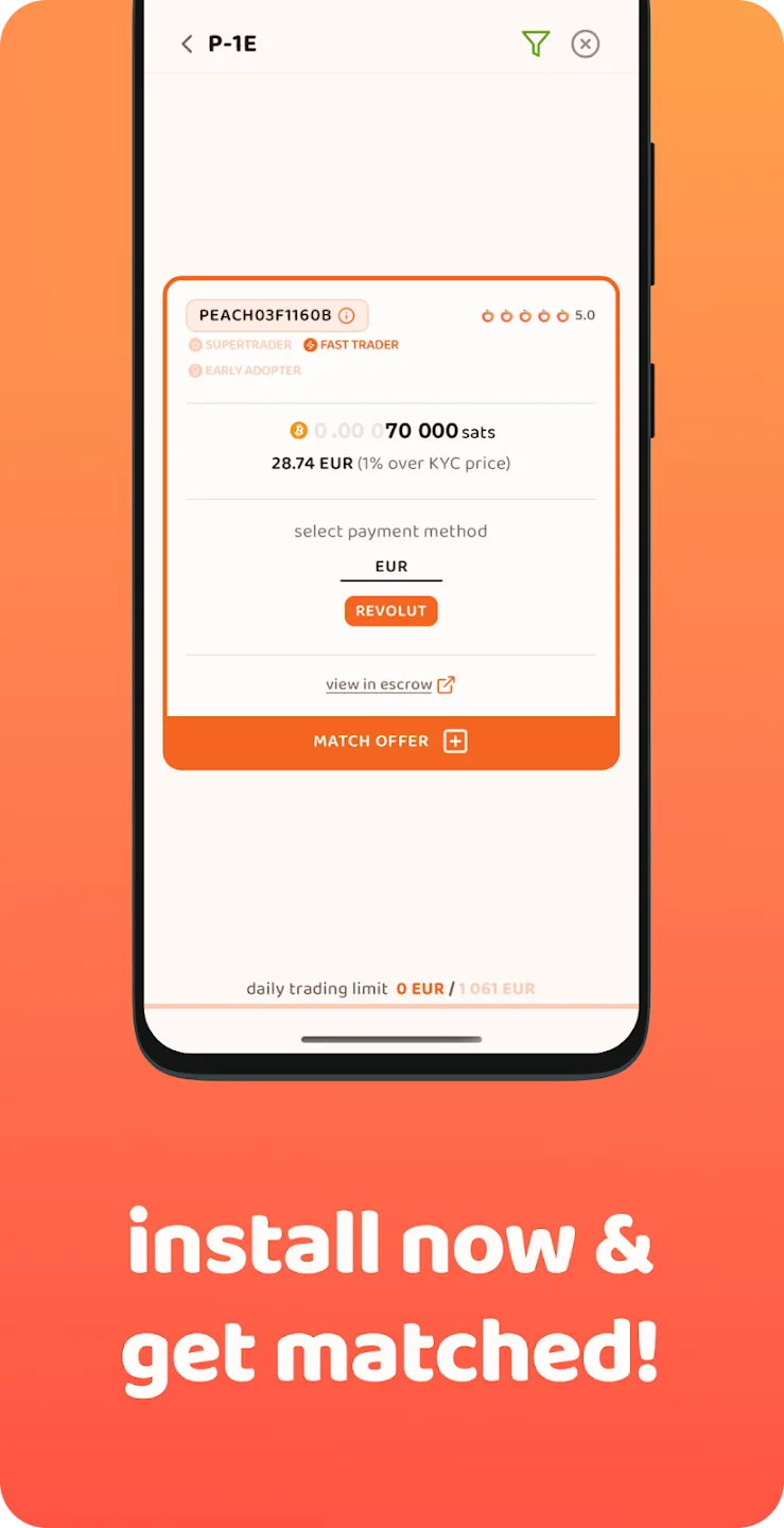 Peach Bitcoin 4