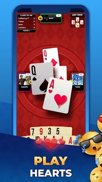 VIP Games: Hearts, Euchre Mod 4