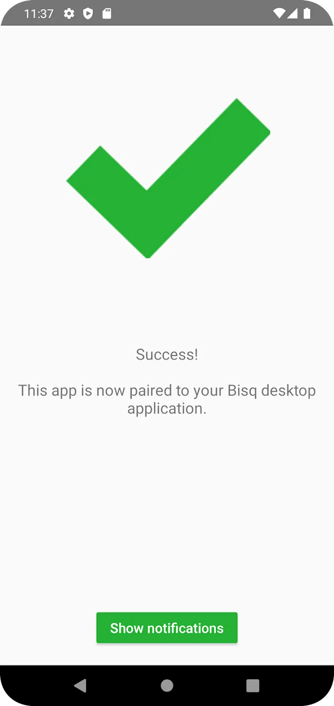 Bisq Notifications 2