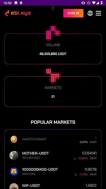 EBI Exchange 2