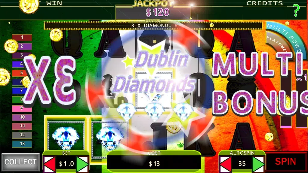 Dublin Diamonds: irish slots 1