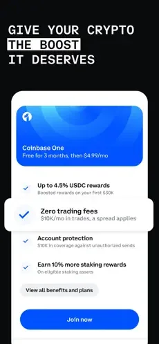 Coinbase: Buy BTC, ETH, SOL 3