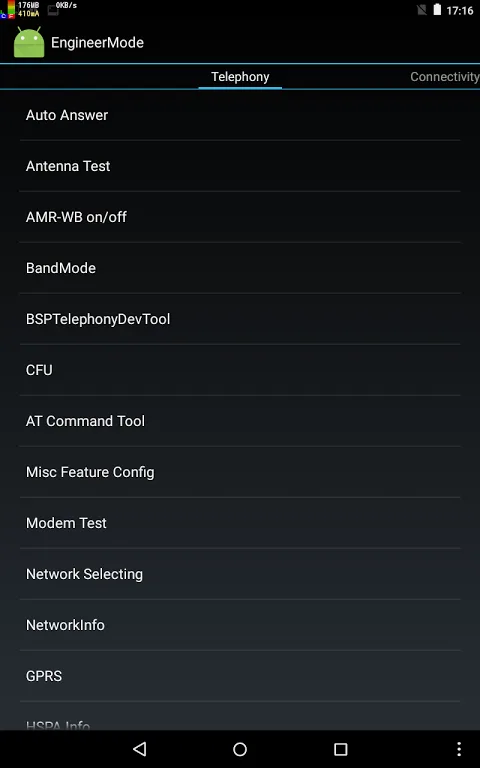 Engineer Mode MTK 4