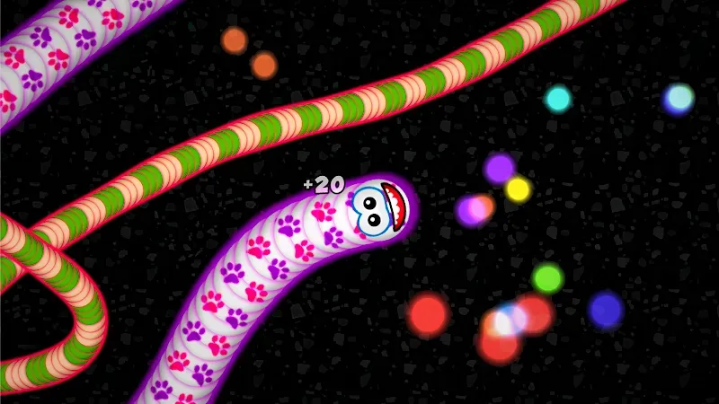 Worms Zone .io mod 1