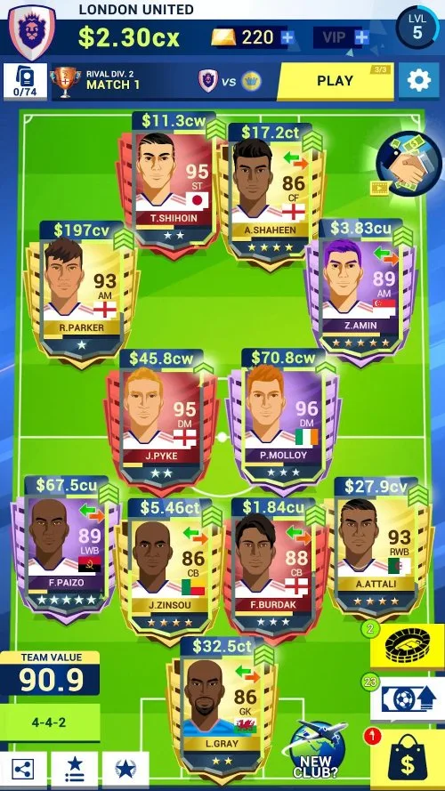 Idle Eleven - Soccer tycoon 1
