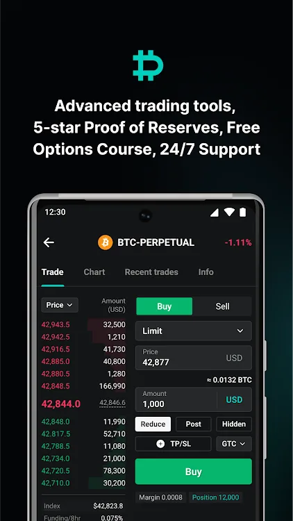 Deribit: BTC Options & Futures 1