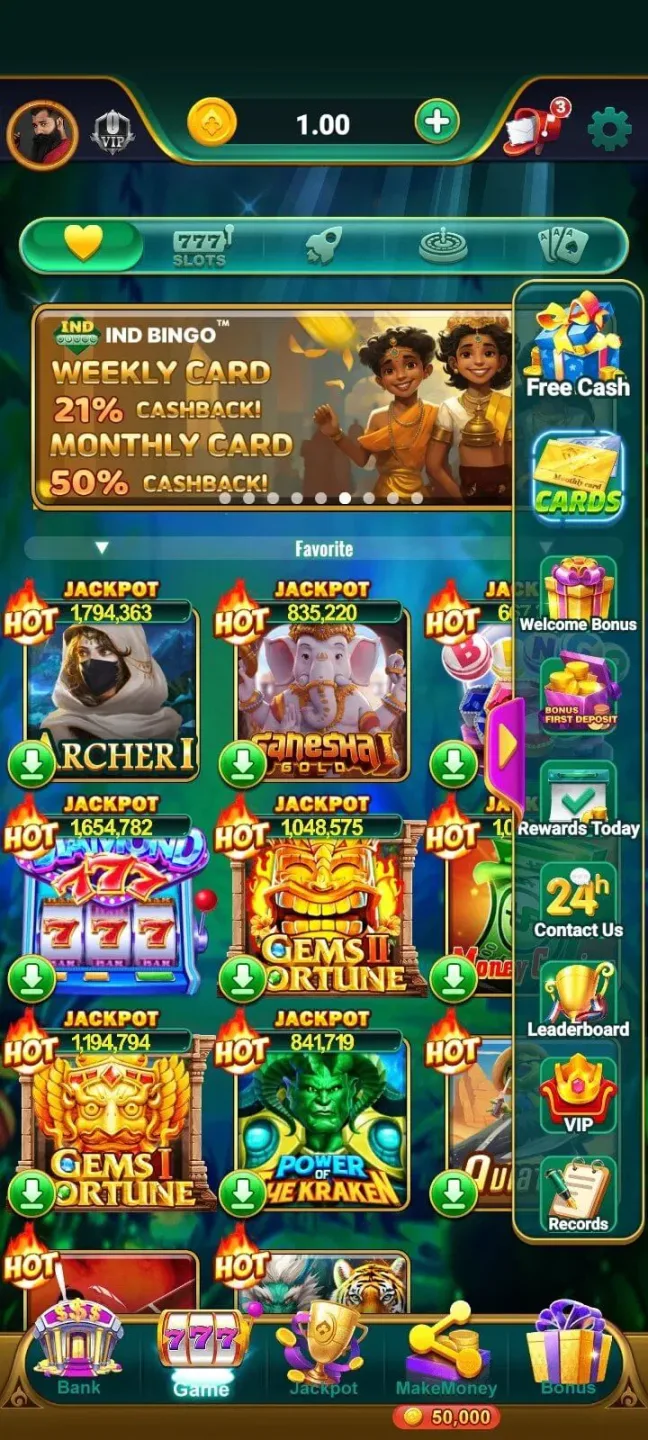 Ind Bingo 1