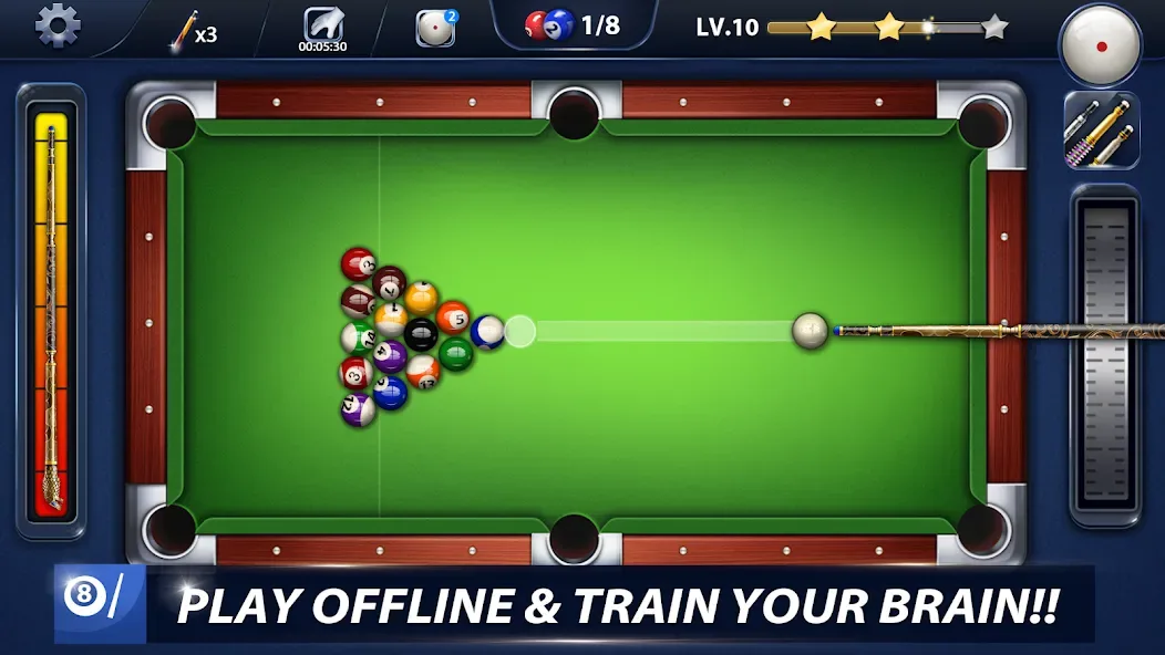 Ball Billiards:Offline Pool 3