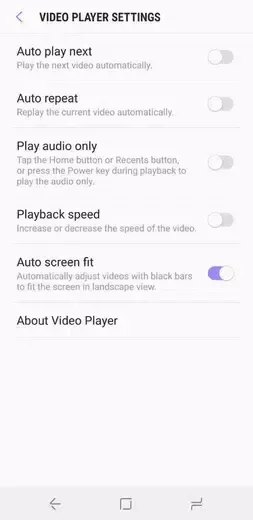 Samsung Video Player 1
