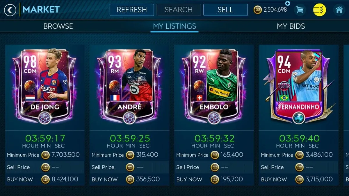 FIFA MOBILE Japan 3