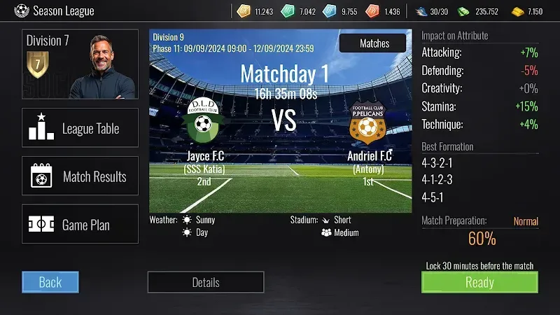 Soccer Dynasty: Club Manager Mod 2