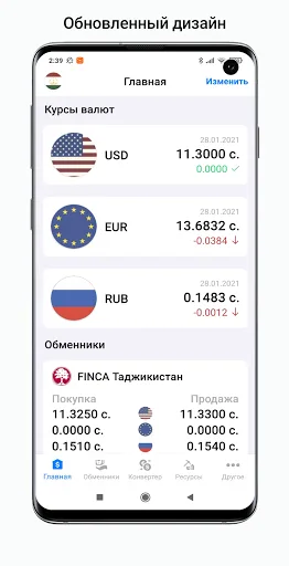 Tajikistan exchange rates 2