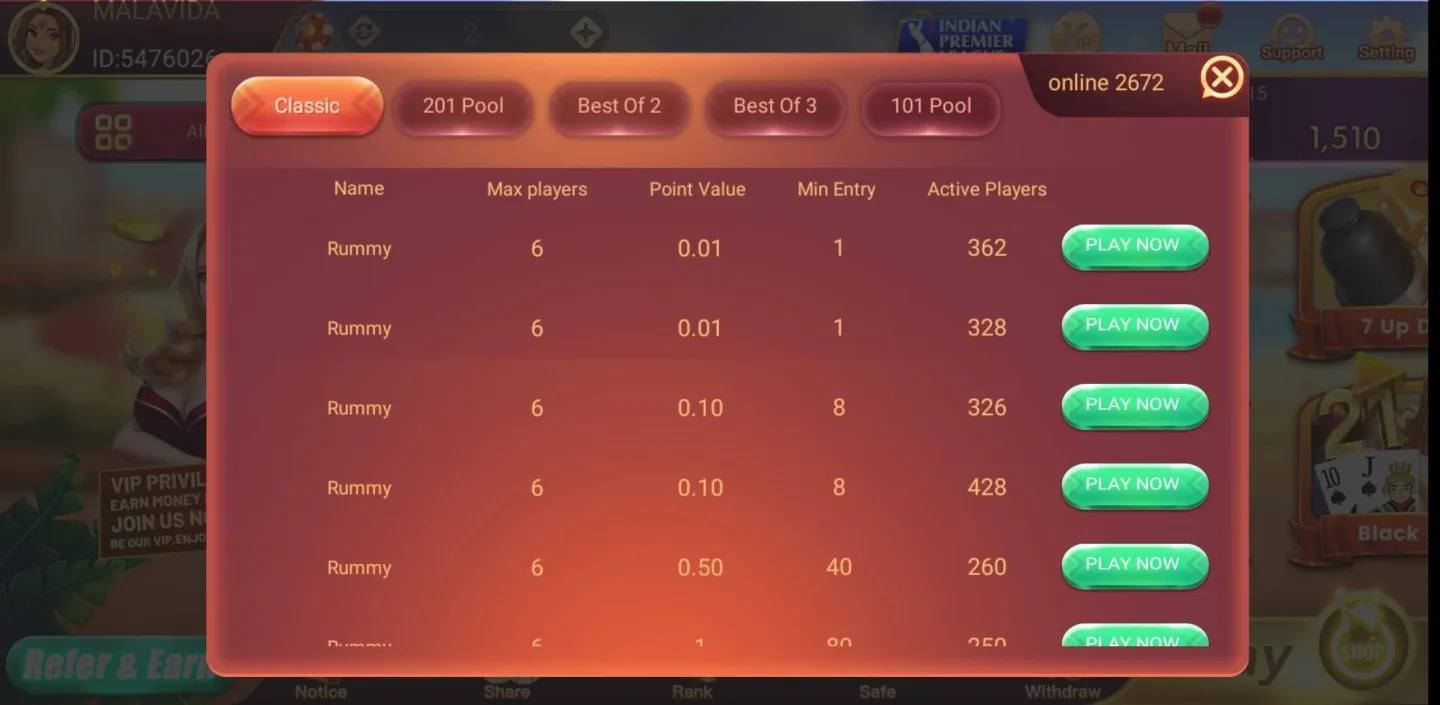 Rummy Satta 4