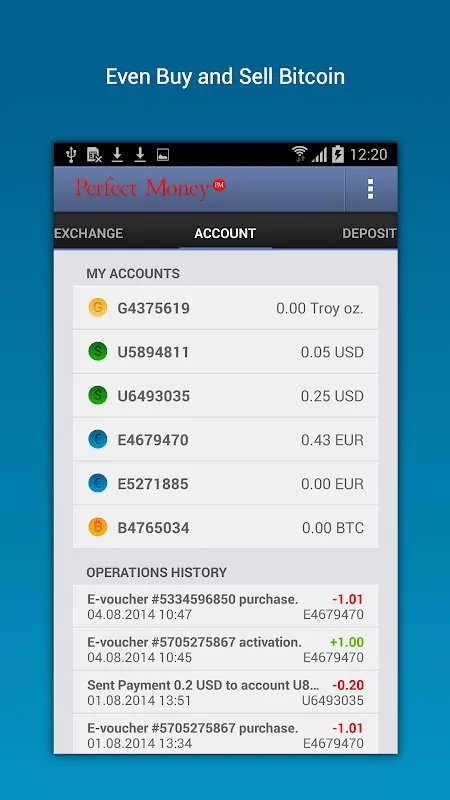 Perfect Money v1.5.6 2