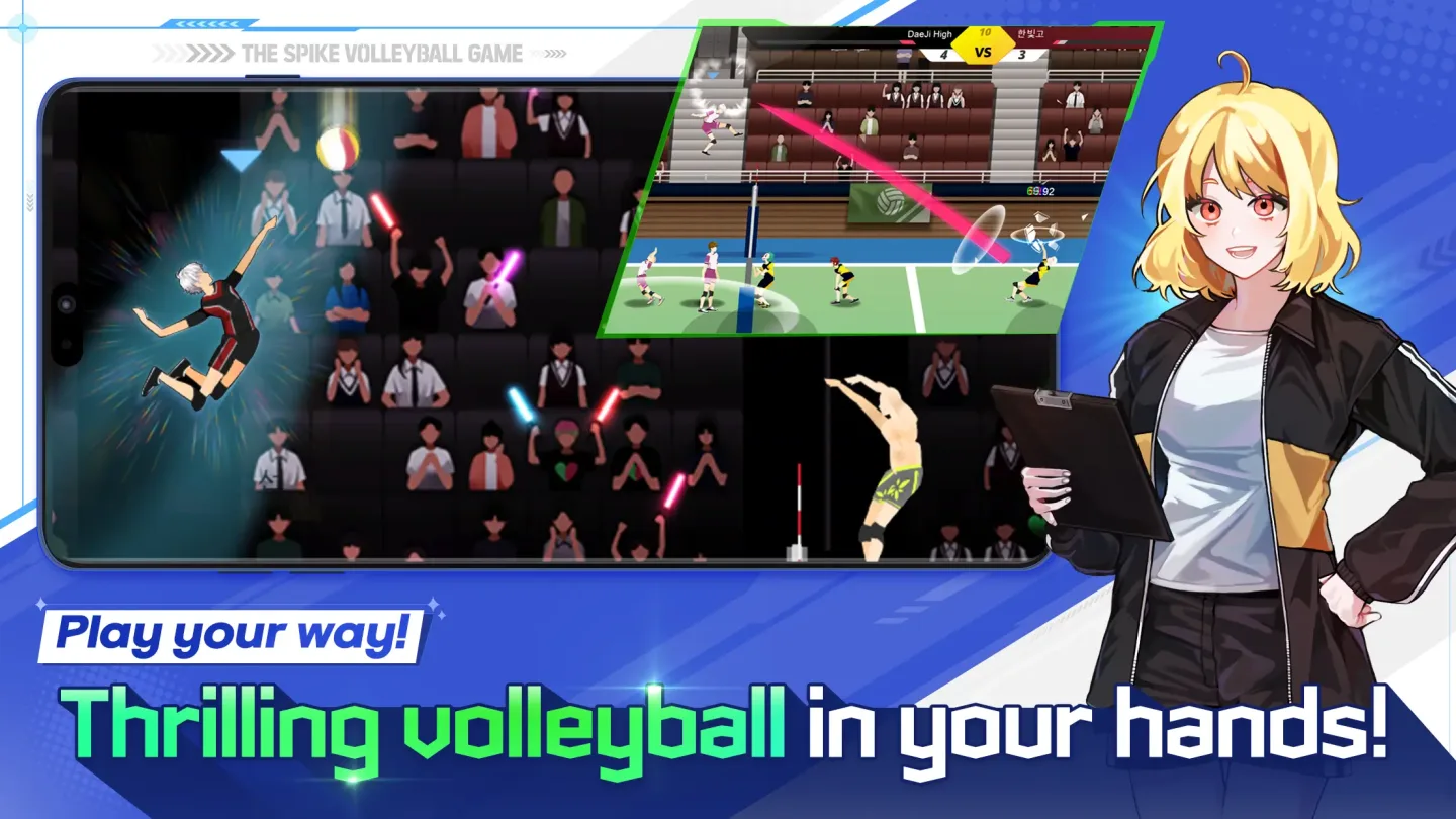 The Spike - Volleyball Story 1