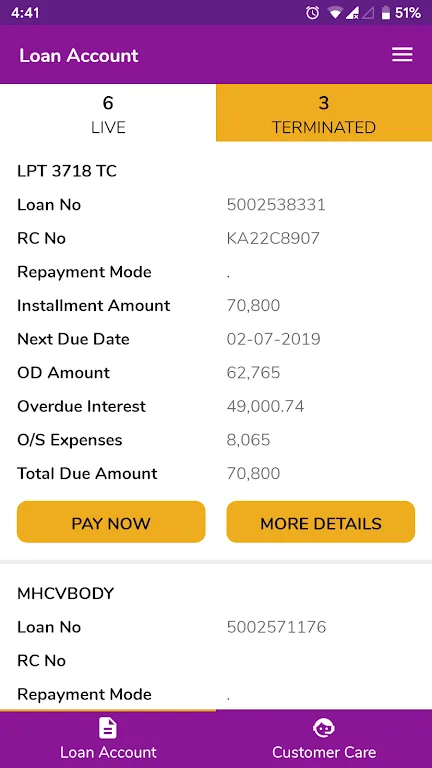 Tata Motors Finance - Customer 4