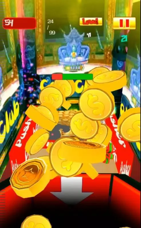 Coin Dozer Christmas King Game 1