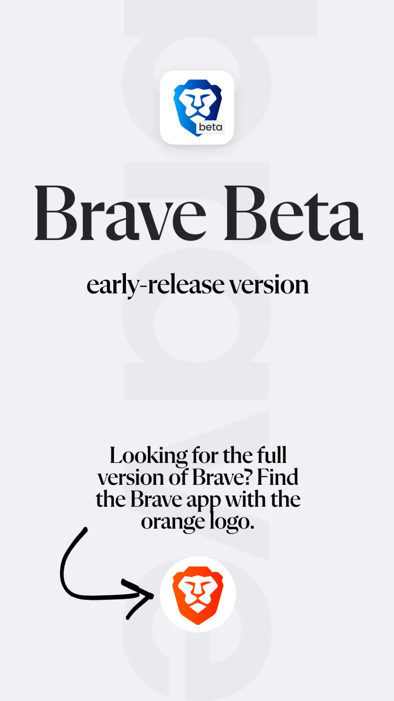 Brave Beta 4