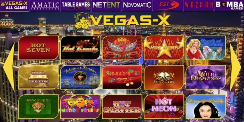 VEGAS-X Online Casino 1