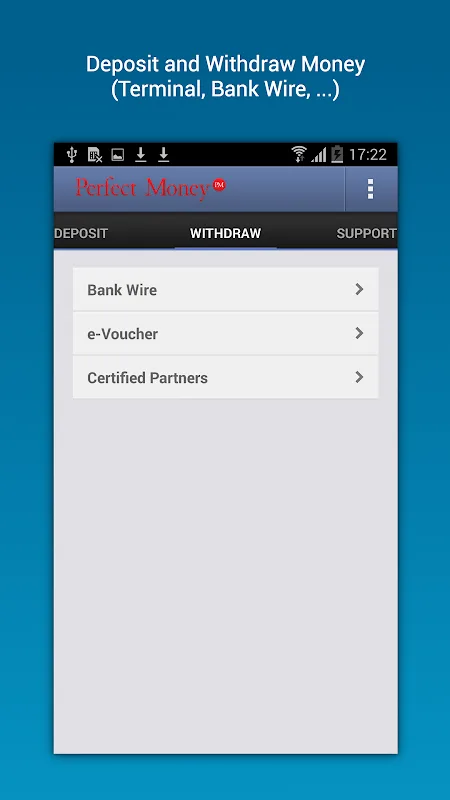Perfect Money v1.5.6 5