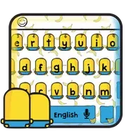 Yellow Brothers Anime Keyboard