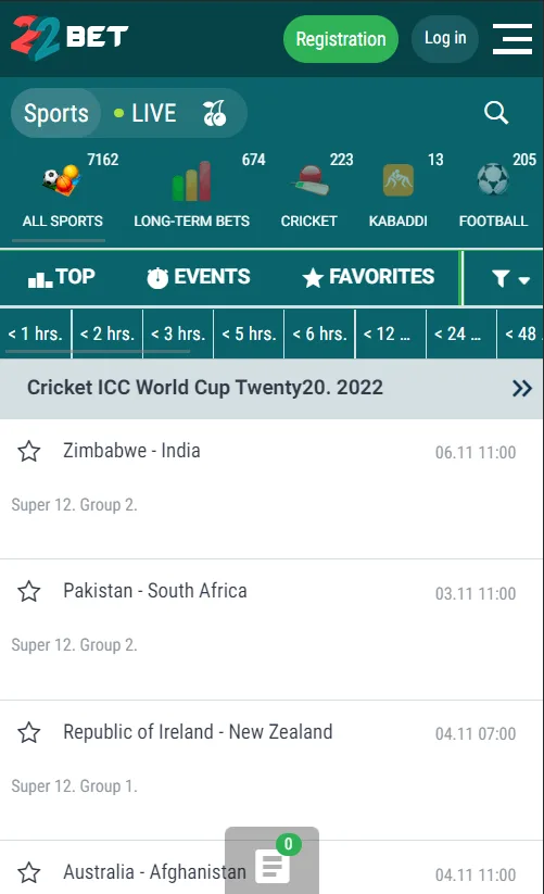 22Bet 2