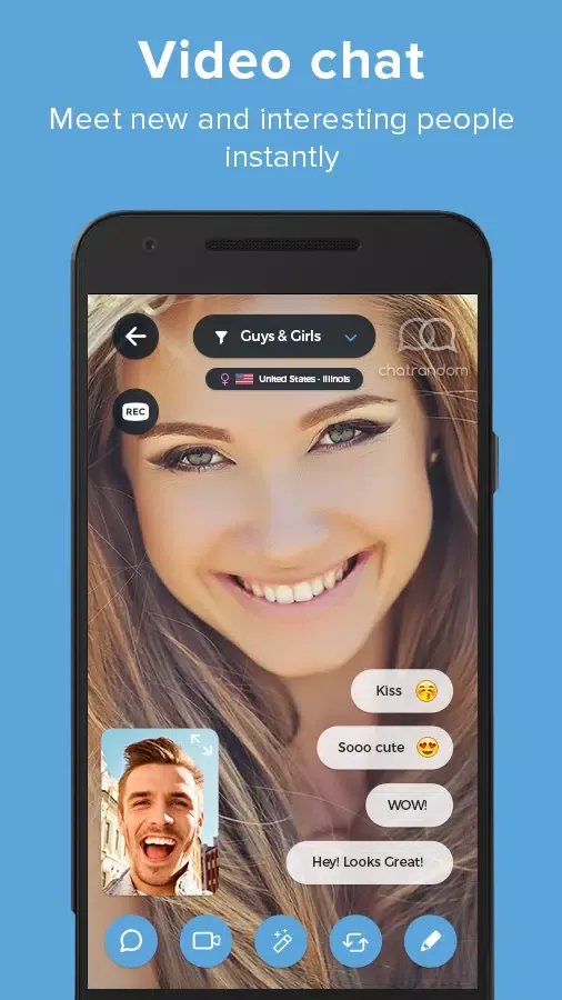 Chatrandom:Random Video Chat 1