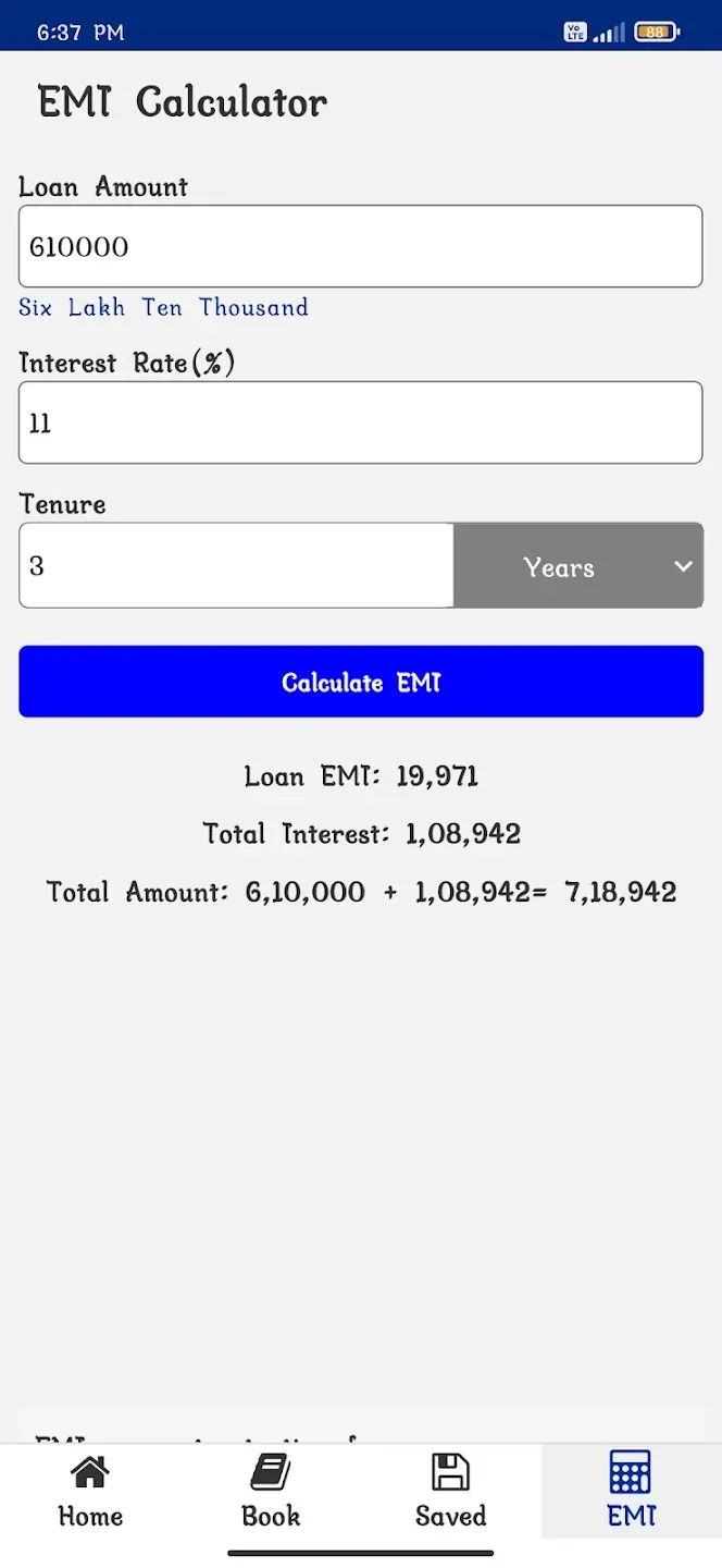 Interest Calculator 4