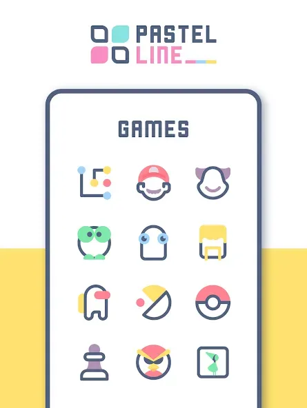 PastelLine IconPack 5