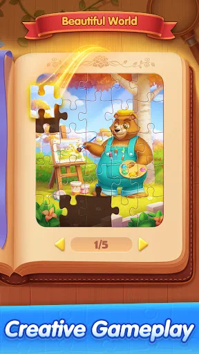 Solitaire Jigsaw Game 2
