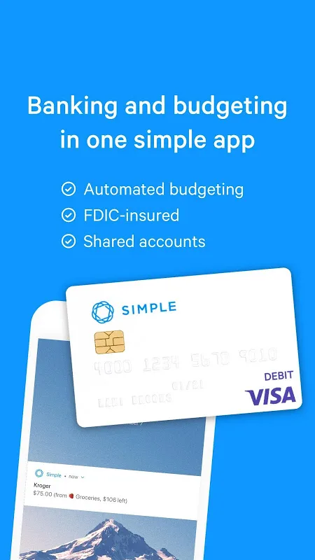 Simple - Mobile Banking and Budgeting App 1