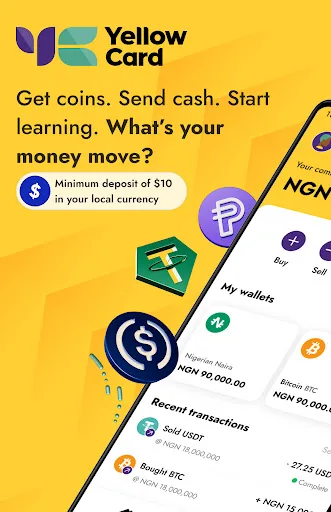 YellowCard: Buy & Sell Bitcoin 1