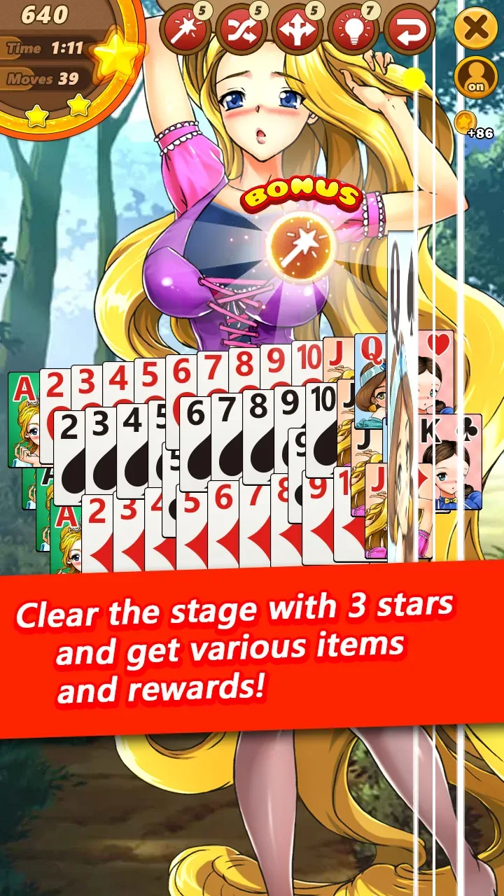 Model Solitaire : Klondike 3