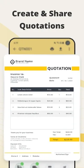 GimBooks:Invoice, Billing App 3