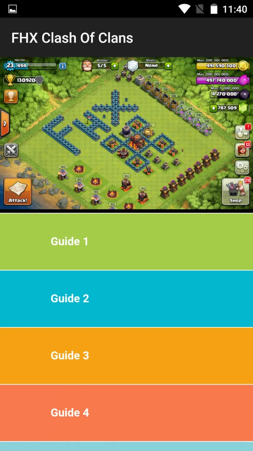 FHX Clash Of Clans 3
