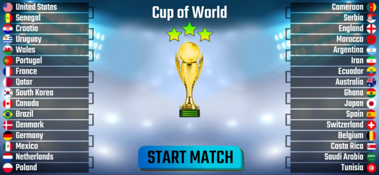 Soccer Skills - Cup of World 3